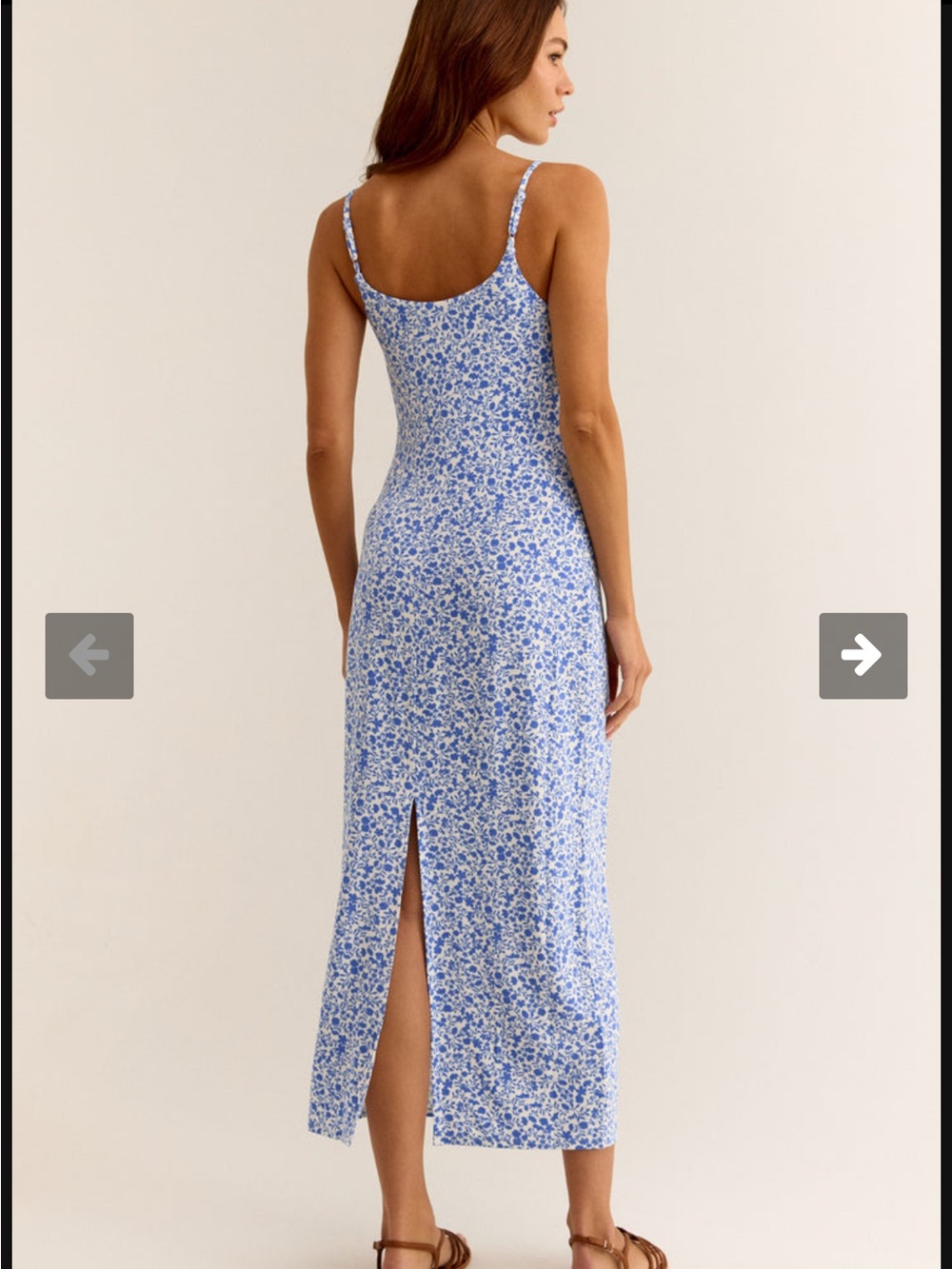 Z Supply Carita Cocos Floral Midi dress - Picture 2 of 4